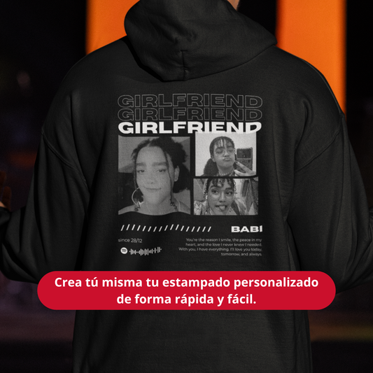 Sudadera Personalizada "Girlfriend"