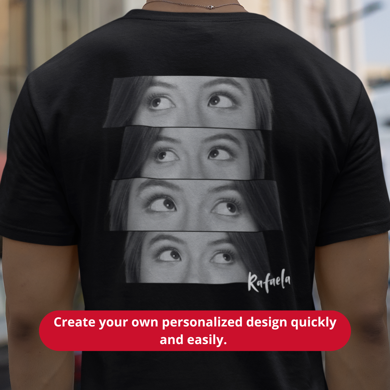 Custom T-shirt "4 looks"