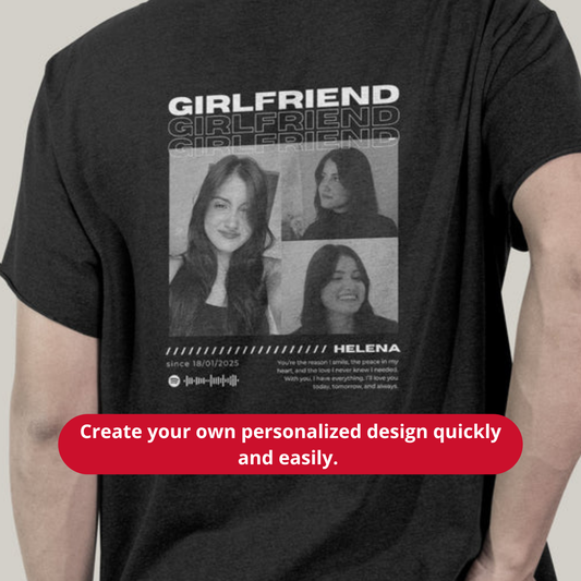 Camiseta personalizada "Novia"