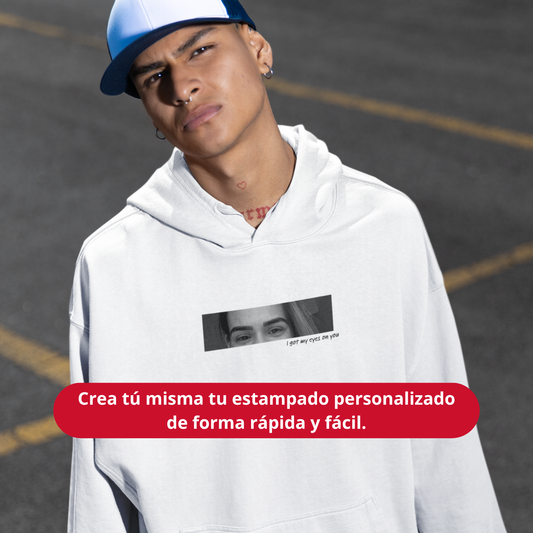 Sudadera Personalizada "Eyes on You"